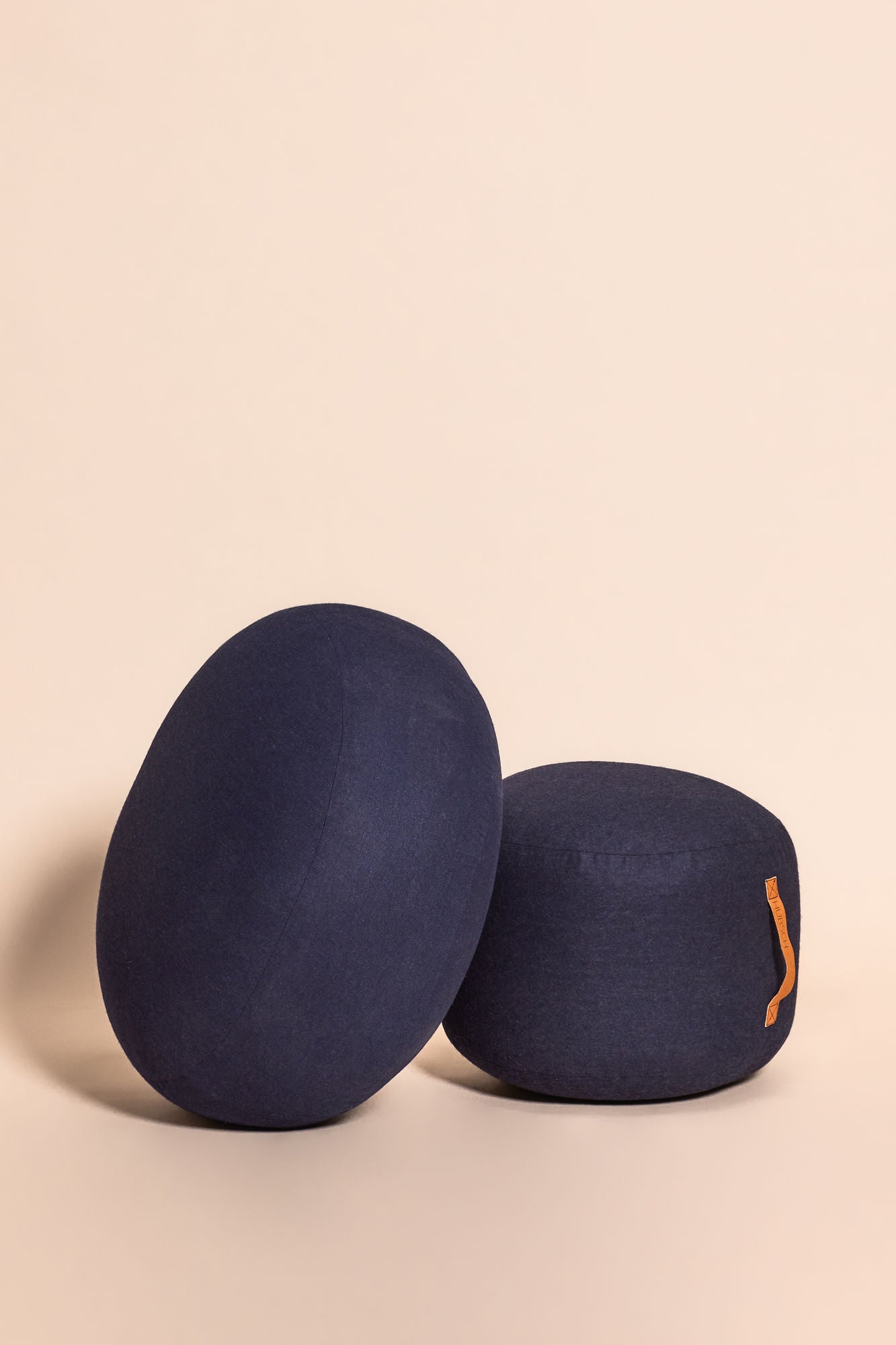 Mochi Pouf Ø70 Blau