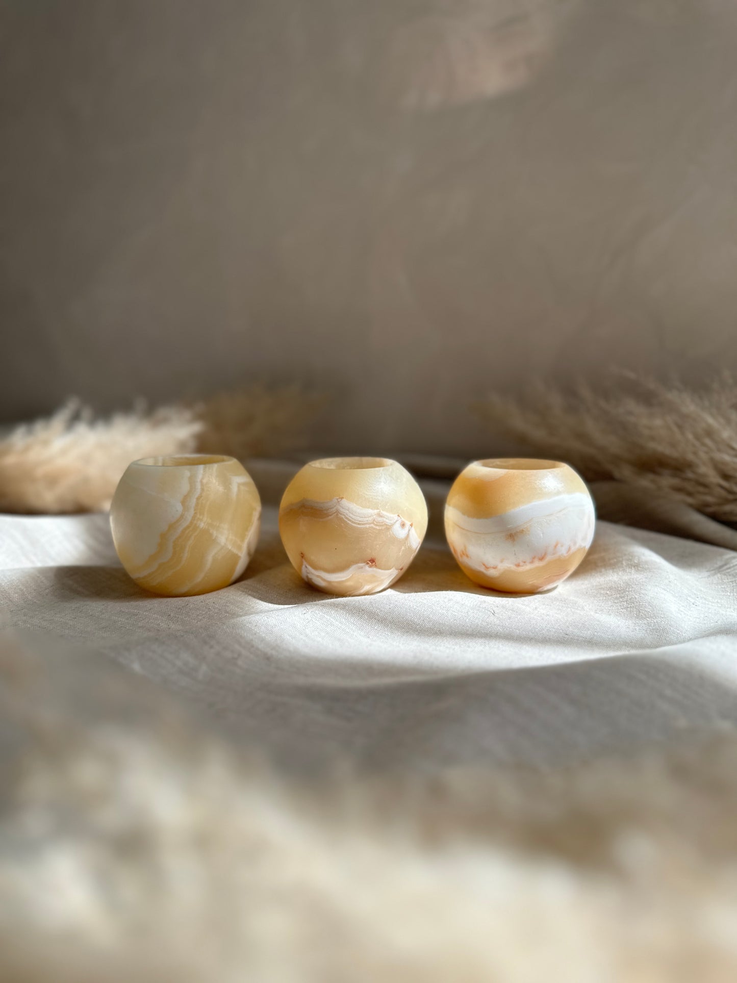 Alabaster Kerzenhalter Zebra