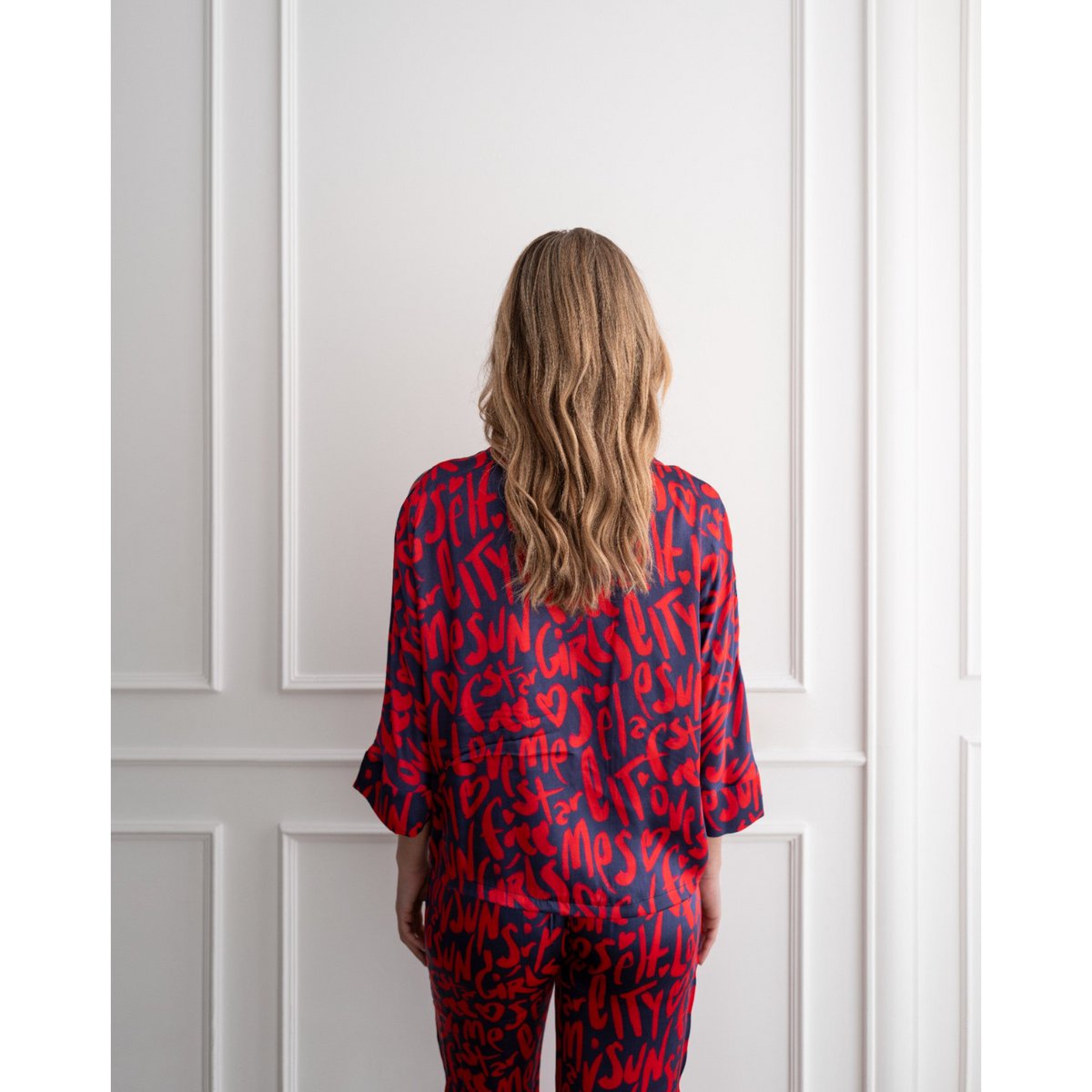 Bluse Loose Cut Love