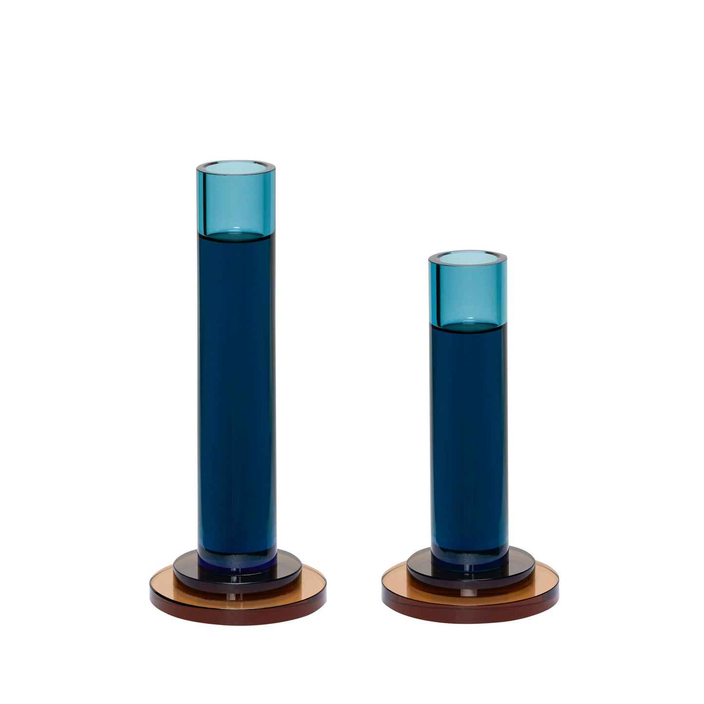 Comet Kerzenständer Blau (2er Set)