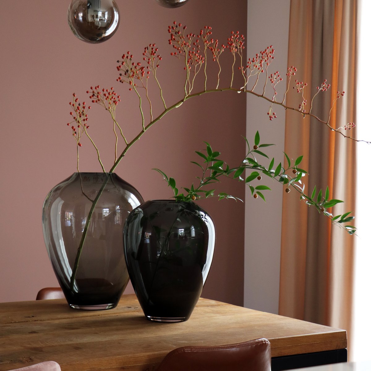 Kander Vase grau