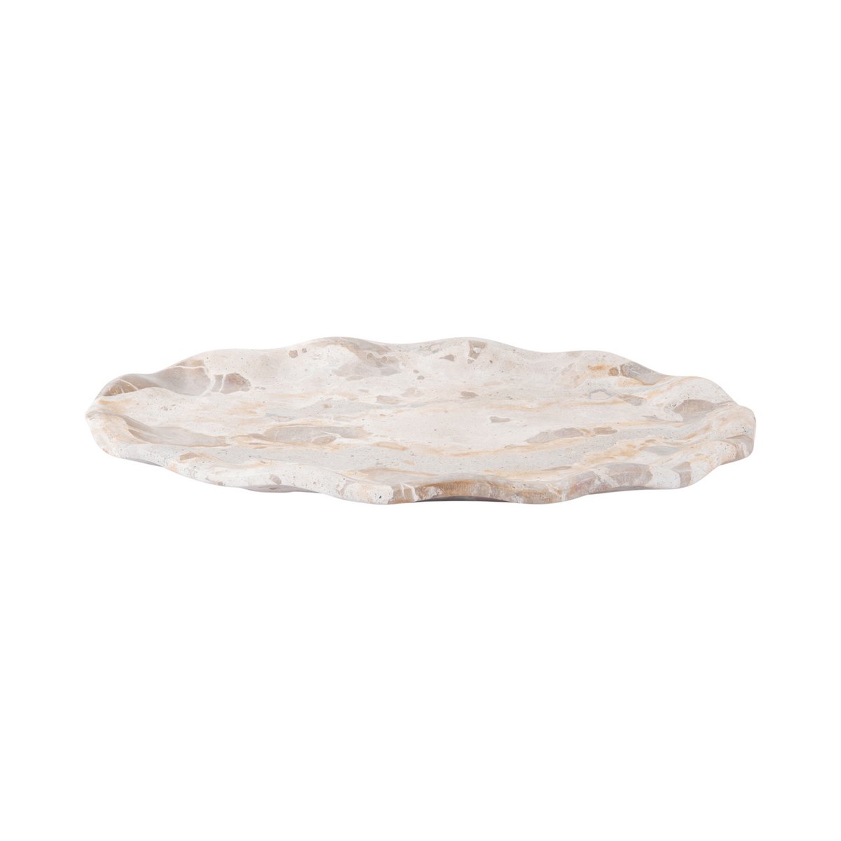 Marmor Tablett oval M
