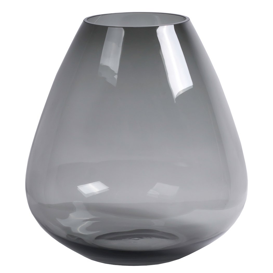 Tasman Vase grau