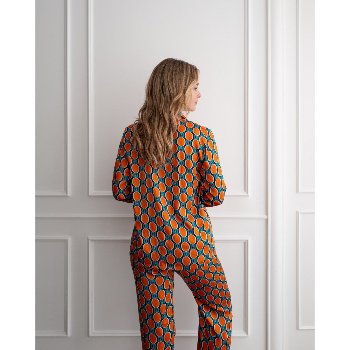 Bluse Straight Cut Dots