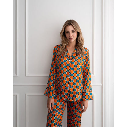 Bluse Straight Cut Dots
