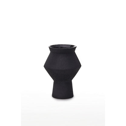 CUZCO Keramikvase | Schwarz I