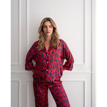 Bluse Loose Cut Love