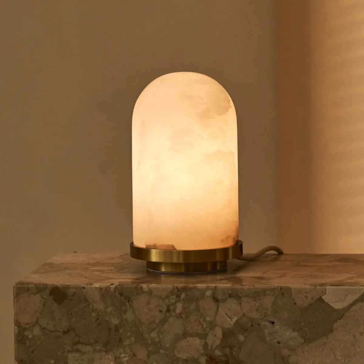 Alabasterlampe Mateo