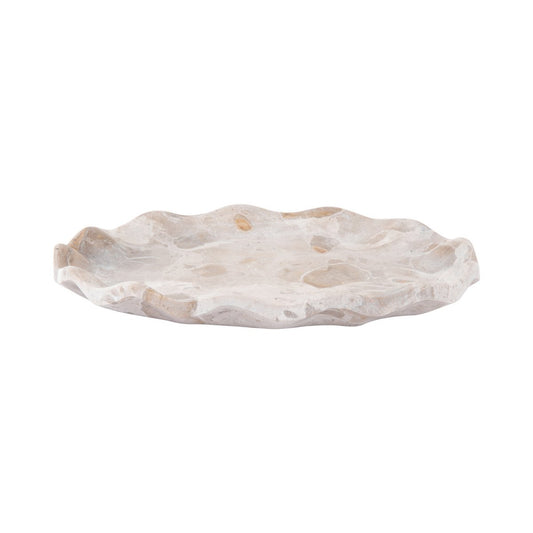 Marmortablett oval S